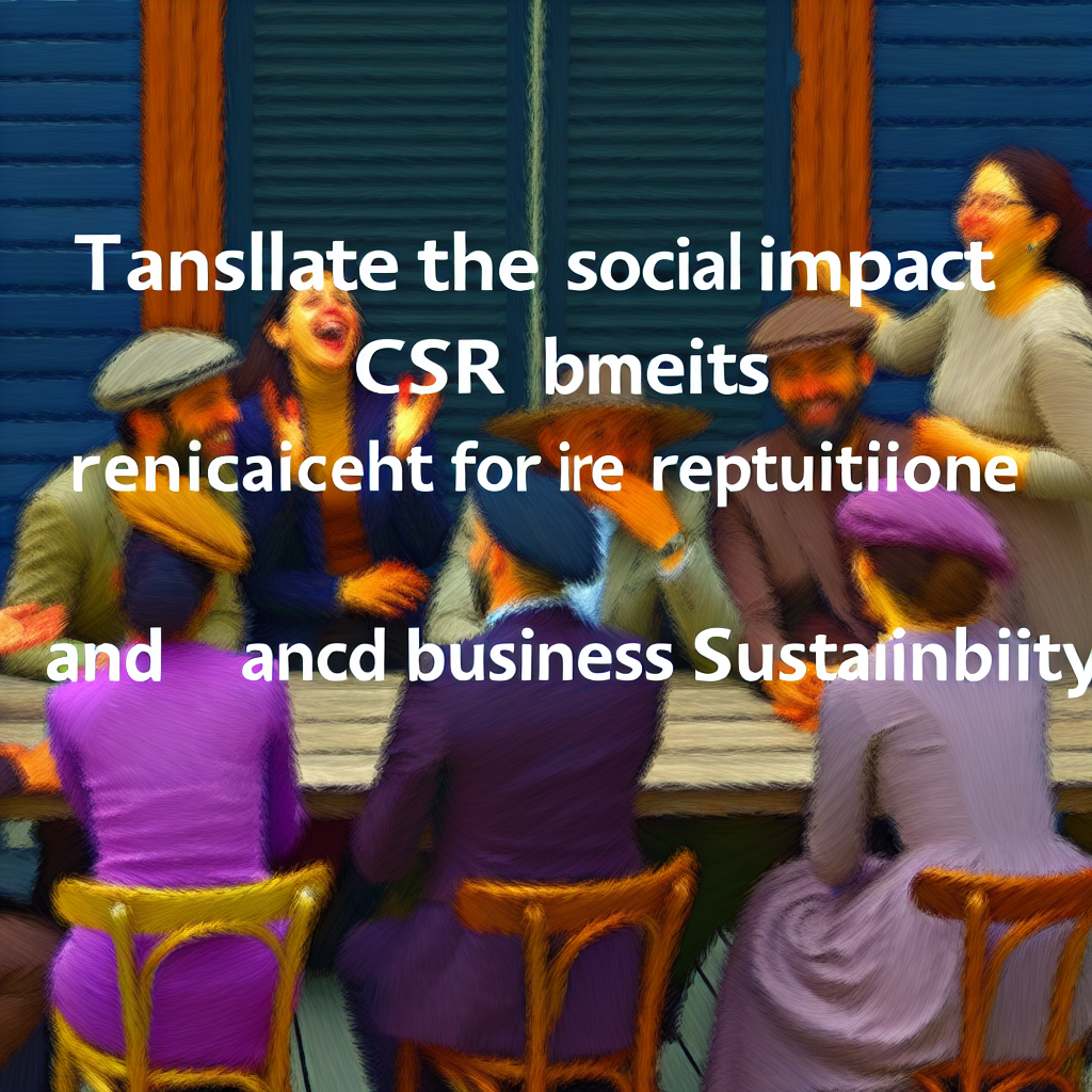 I Benefici della Responsabilità Sociale d'Impresa: Come le Aziende Possono Fare la Differenza